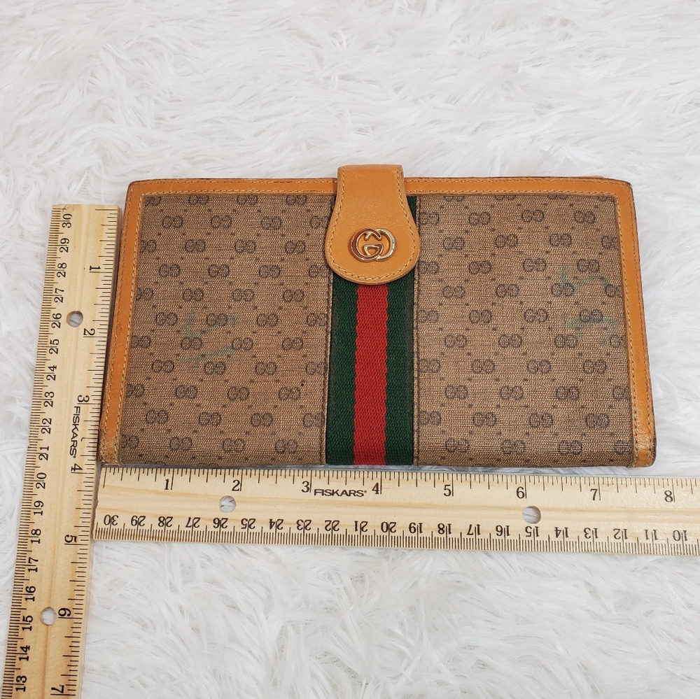 Gucci vintage trifold wallet - Picture 7 of 12
